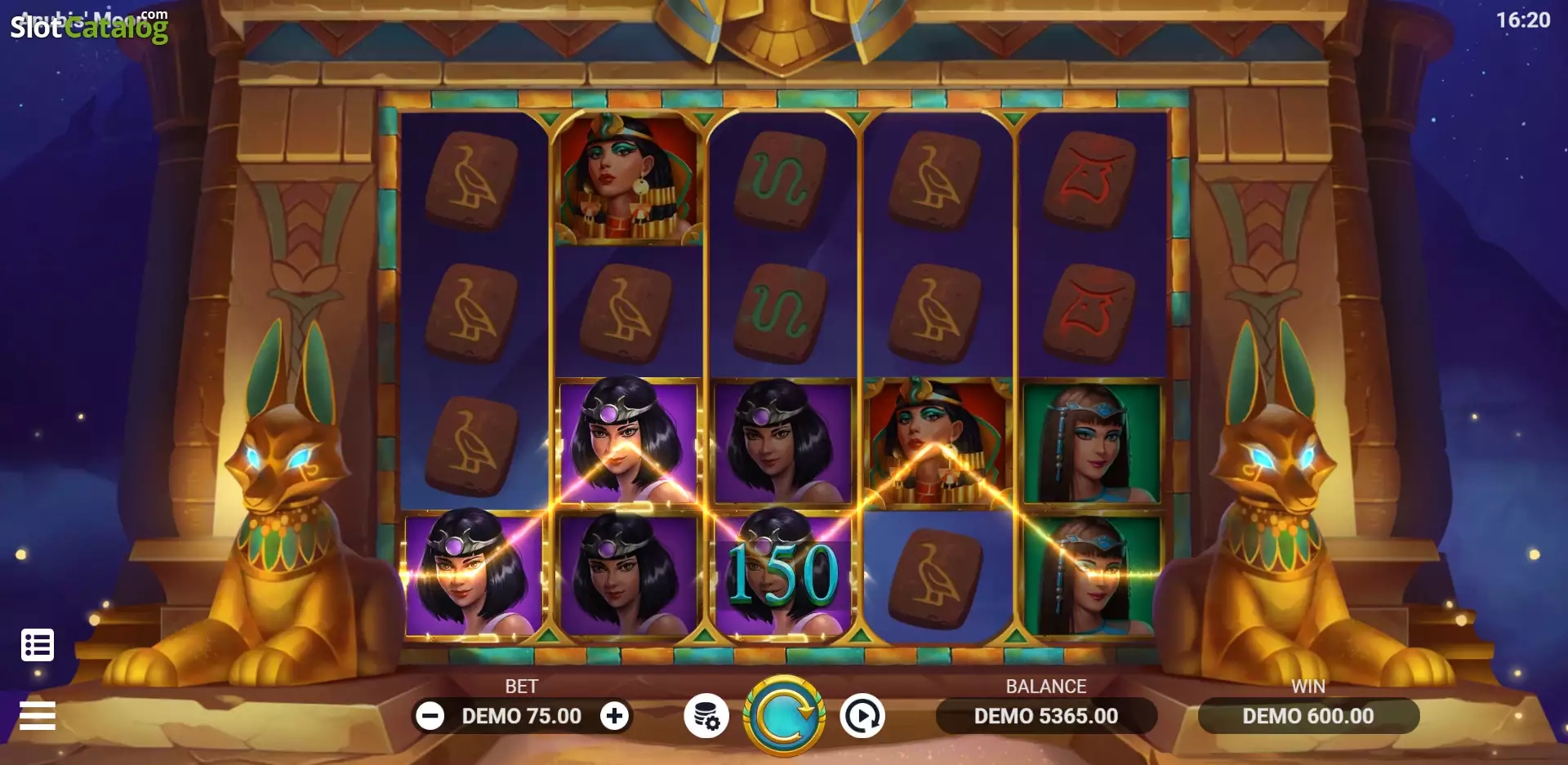 Anubis Moon, apostas online, tesouros antigos, jogo de cassino, Antigo Egito.